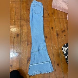 Wide leg/Bell Bottom denim